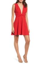 Women's Row A Skater Dress - Red