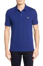 Men's Lacoste Slim Fit Pique Polo (m) - Blue