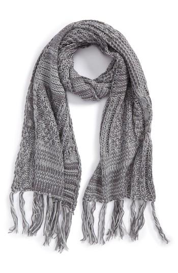 Women's Bp. Cable Knit Oblong Scarf