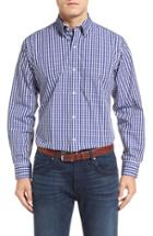Men's Tailorbyrd 'enzo' Extra Trim Fit Dobby Check Sport Shirt