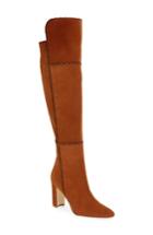 Women's Manolo Blahnik Rubiohi Over The Knee Boot .5us / 38.5eu - Brown