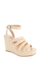 Women's Charles David Judy Platform Sandal .5 M - Beige