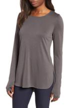 Women's Karl Lagerfeld Paris Lace Detail Knit Top