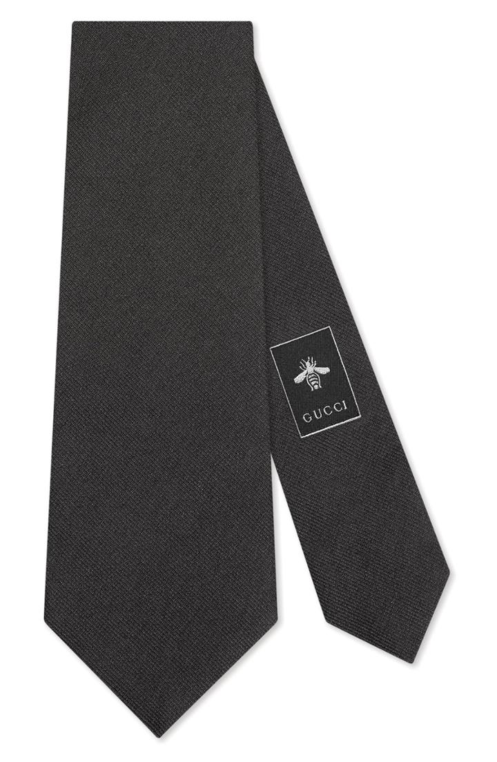 Men's Gucci Bee Silk Tie