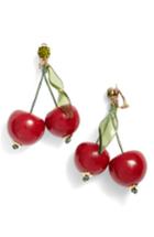 Women's Kate Spade New York Ma Cherie Cherry Clip Drop Earrings