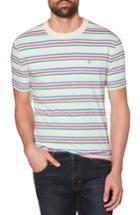 Men's Original Penguin Nep Pop Stripe T-shirt - White