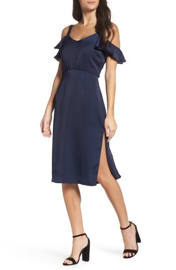 Women's Bb Dakota Cold Shoulder Midi Dress