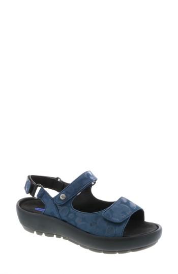 Women's Wolky Rio Sandal -10.5us / 42eu - Blue