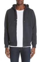 Men's Burberry Zip Hoodie - Blue