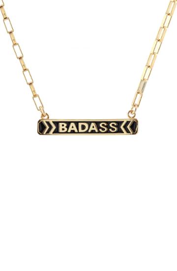 Women's Kris Nations Badass Necklace