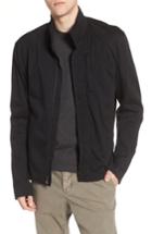 Men's James Perse Classic Fit Biker Jacket (m) - Black