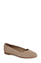 Women's Toms Julie Almond Toe Flat .5 B - Beige