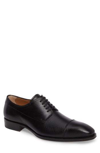 Men's Mezlan Pulpi Cap Toe Derby M - Black