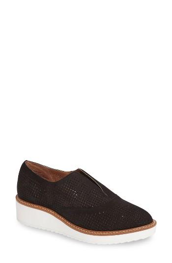 Women's Halogen Leigh Perforated Platform Wedge Sneaker