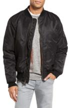 Men's Schott Nyc Ma-1 Flight Jacket - Black