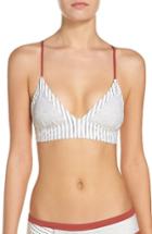 Women's Boys + Arrows Dana The Delinquent Bikini Top - Ivory