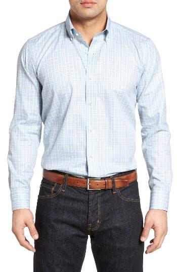 Men's Peter Millar Pacific Glen Plaid Sport Shirt