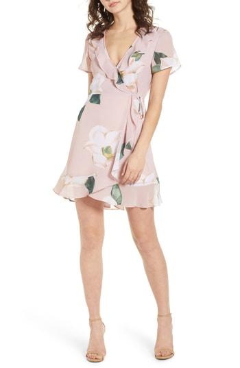 Women's Show Me Your Mumu Winnie Wrap Dress - Pink