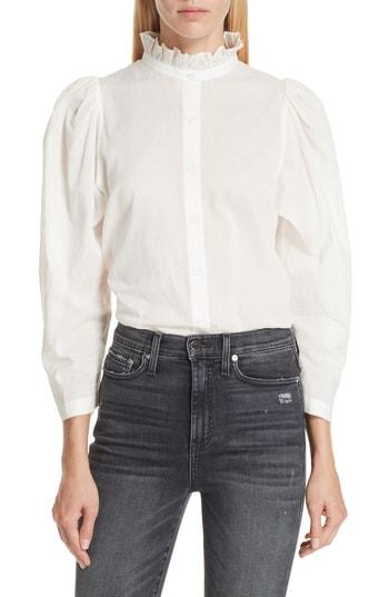 Women's Apiece Apart Cotton Blouse - Ivory