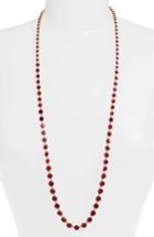 Women's Givenchy Long Crystal Strand Necklace