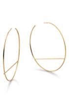 Women's Lana Jewelry Wire Eclipse Hoop Earrings