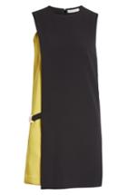 Women's Versace Colorblock Shift Dress Us / 50 It - Black