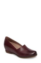 Men's Dansko Liliana Concealed Wedge Slip-on .5-7us / 37eu M - Burgundy