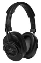 Master & Dynamic Mh40 Leather Over Ear Headphones, Size - Black