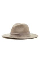 Women's Sole Society Wool Fedora - Grey