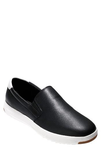 Men's Cole Haan Grandpro Slip-on .5 M - Black