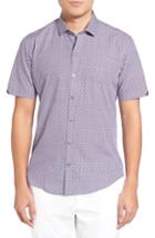 Men's Zachary Prell Werito Print Sport Shirt, Size - Purple