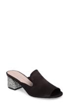 Women's Chinese Laundry Mara Glitter Loafer Mule M - Black