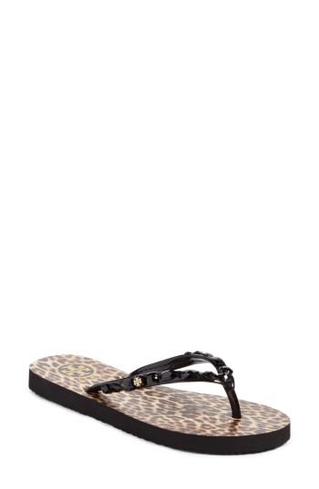 Women's Tory Burch Embellished Flip-flop