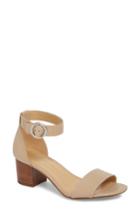 Women's Michael Michael Kors Lena Block Heel Sandal M - Beige