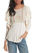 Women's Free People La Cienga Top - Ivory