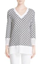 Women's St. John Sport Collection Pointelle Knit Sweater