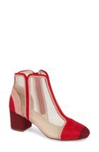 Women's Cecelia New York Neely Bootie .5 M - Red