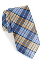 Men's Southern Tide Seminole Plaid Tie, Size - Blue