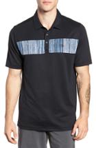 Men's Travis Mathew Recordian Pique Polo, Size - Black