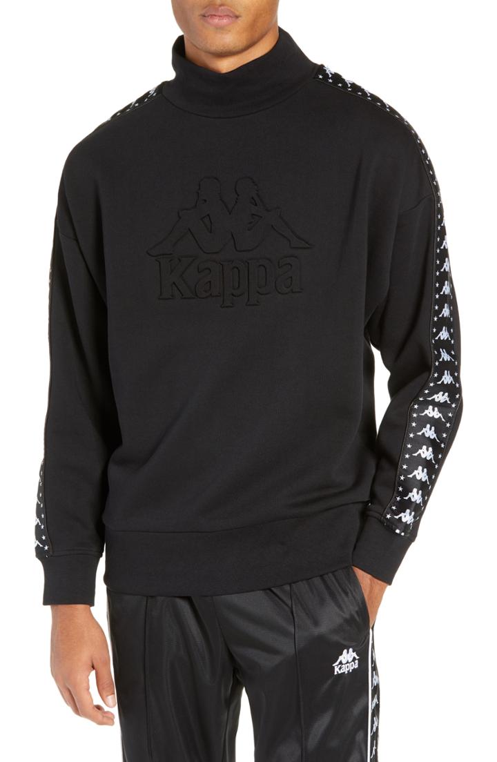Men's Kappa Authentic Alef Mock Neck Sweatshirt