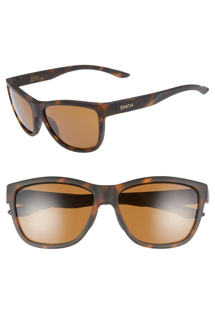Women's Smith Eclipse 58mm Chromapop(tm) Polarized Sunglasses -