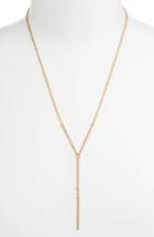 Women's Vince Camuto Pave Crystal Y-necklace