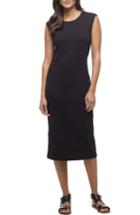 Women's James Perse Cap Sleeve Midi Dress - Black