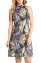 Women's Karen Kane Palm Print A-line Dress