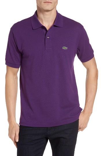 Men's Lacoste 'l1212' Pique Polo (3xl) - Purple