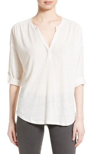 Women's Soft Joie Davan Linen Blend Blouse