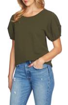 Women's 1.state Puff Sleeve Top - Green