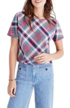 Women's Madewell Magnolia Tie Back Top