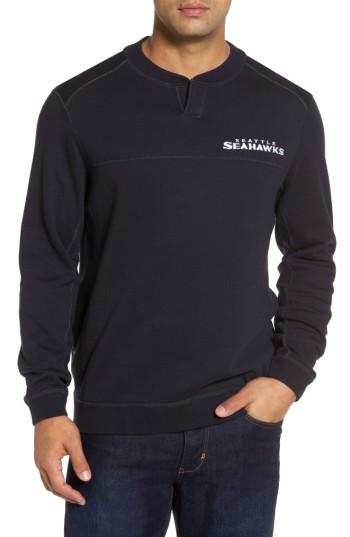 Men's Tommy Bahama Nfl Flipside Abaco Reversible Pullover - Blue