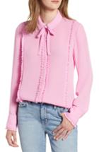 Women's Vince Half-zip Pullover - Pink